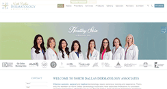 Desktop Screenshot of northdallasderm.com